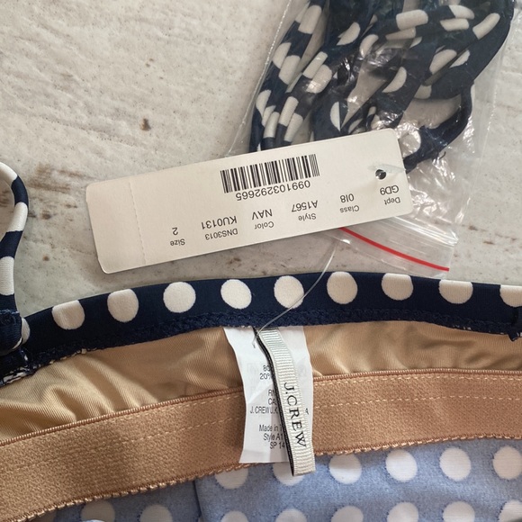 J. Crew Polka Dot Swimsuit - Picture 3 of 5